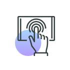 touch gesture icon